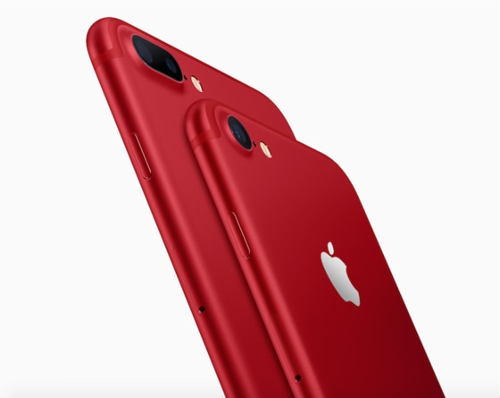 Apple, iPhone 7, Red Apple, iPhone 7, Red