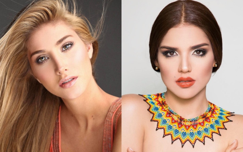 Mariam Habach, Miss Venezuela, Laura Barjum Miss Colombia Mariam Habach, Miss Venezuela, Laura Barjum Miss Colombia