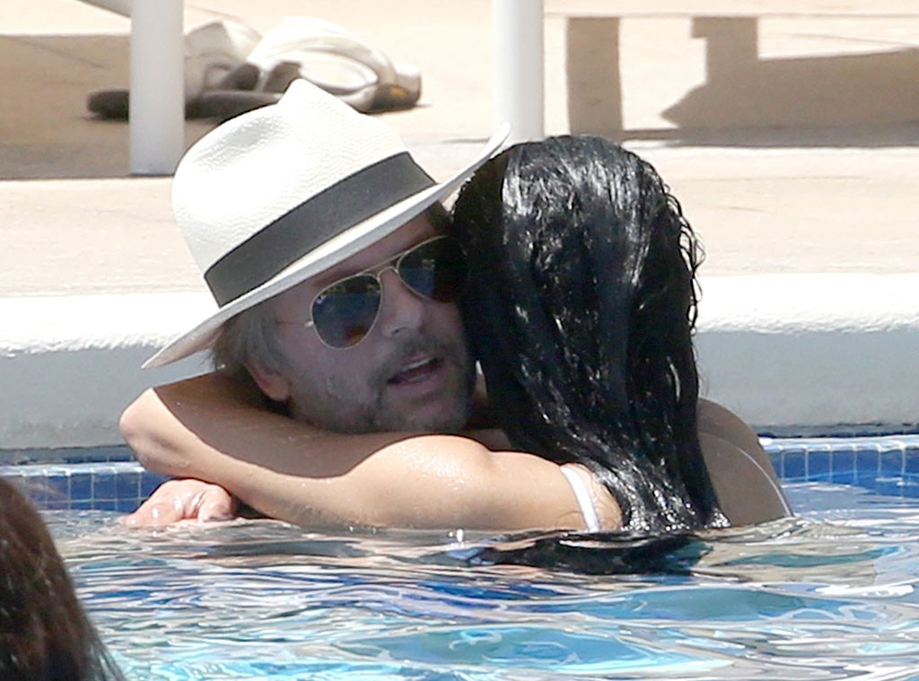 Naya Rivera And David Spade Show Pda In A Pool And Fans Are Just Shocked E News