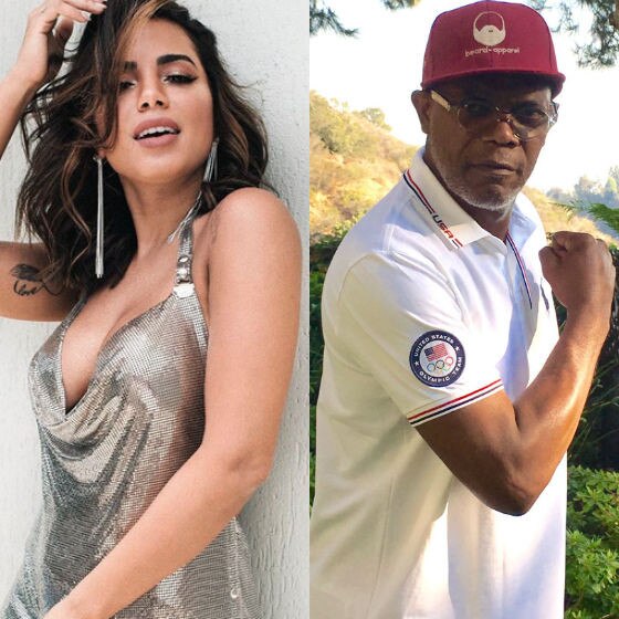 Anitta, Samuel L. Jackson Anitta, Samuel L. Jackson