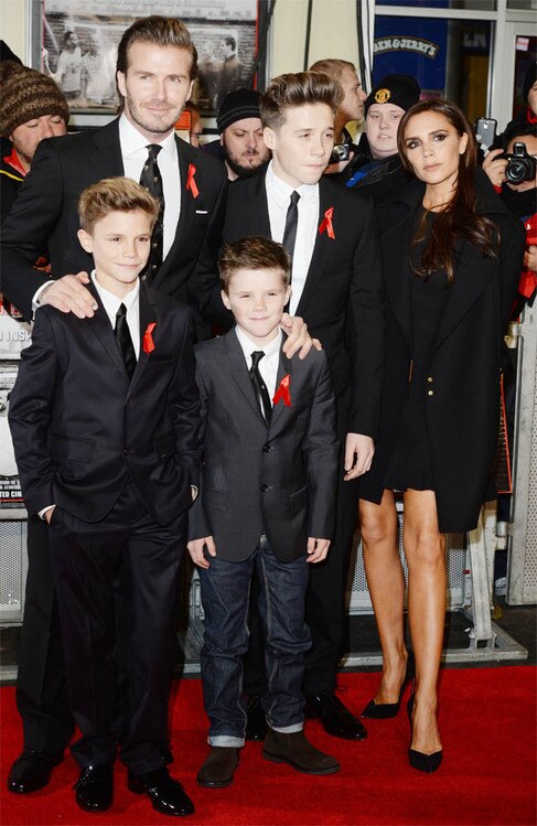 David Beckham, Victoria Beckham, Brooklyn Beckham, Romeo Beckham, Cruz Beckham David Beckham, Victoria Beckham, Brooklyn Beckham, Romeo Beckham, Cruz Beckham