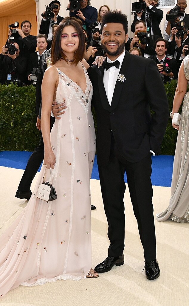 Selena Gomez, The Weeknd, 2017 Met Gala, Couples Selena Gomez, The Weeknd, 2017 Met Gala, Couples