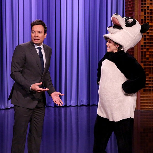 Miley Cyrus, Jimmy Fallon