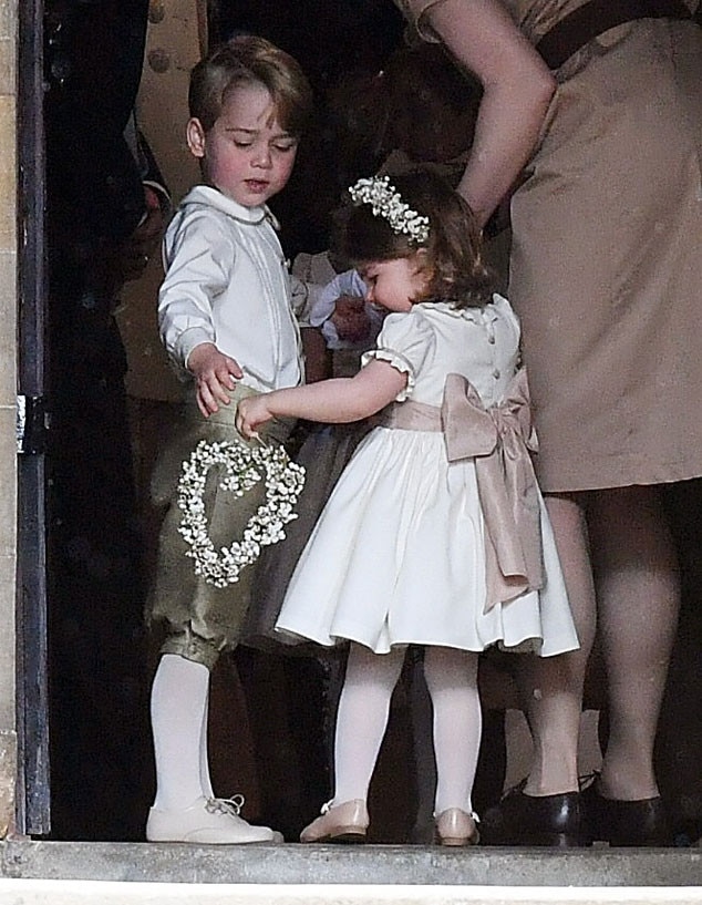 Prince George, Princess Charlotte, Pippa Middleton and James Matthews Wedding Prince George, Princess Charlotte, Pippa Middleton and James Matthews Wedding