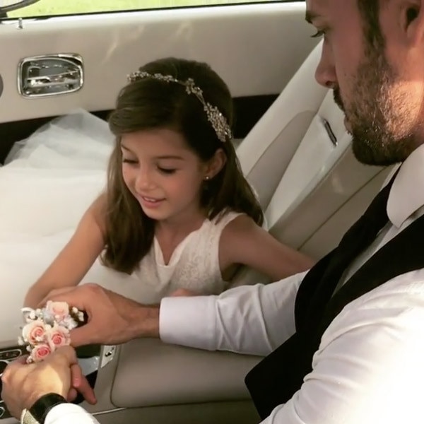 William Levy Takes His 7-Year-Old Daughter to Her First Dance