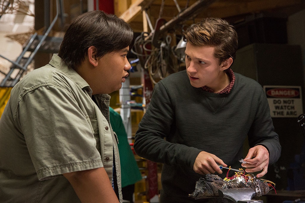 Spider-Man: Homecoming, Jacob Batalon, Tom Holland Spider-Man: Homecoming, Jacob Batalon, Tom Holland