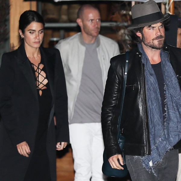 Nikki Reed Wears Chic Maternity Look While Out With Ian Somerhalder