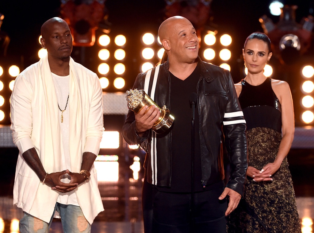 Tyrese Gibson, Vin Diesel, Jordana Brewster, 2017 MTV Movie And TV Awards, Show Tyrese Gibson, Vin Diesel, Jordana Brewster, 2017 MTV Movie And TV Awards, Show