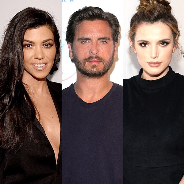 Kourtney Kardashian, Scott Disick, Bella Thorne Kourtney Kardashian, Scott Disick, Bella Thorne