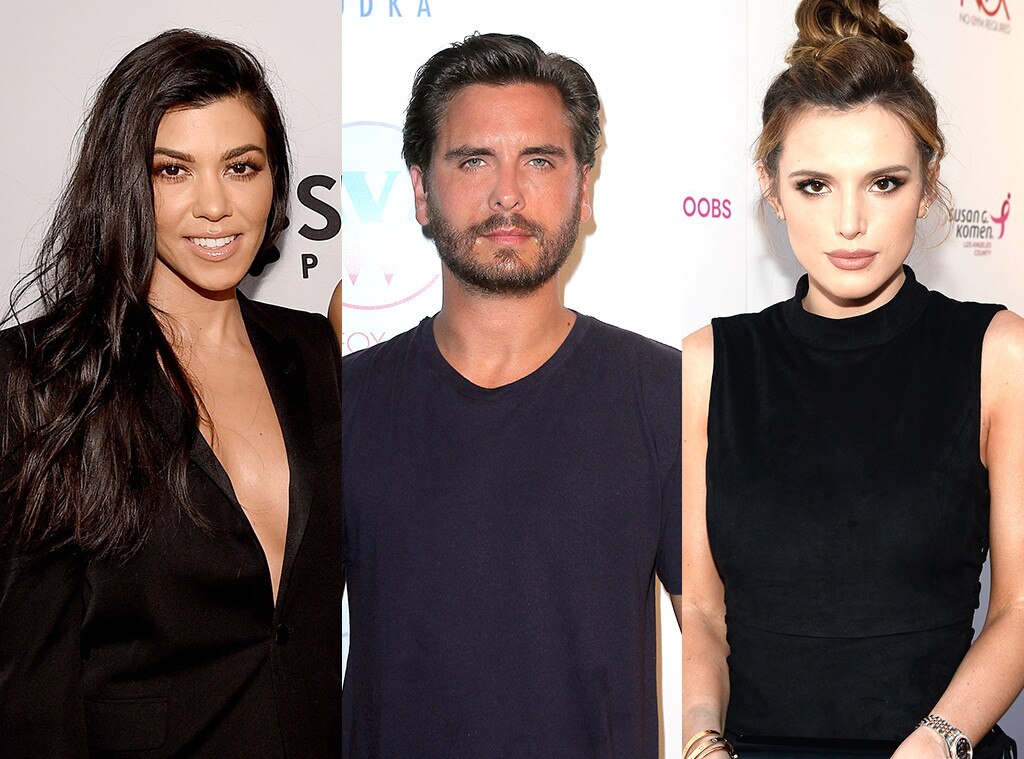 ¿scott Disick Le Envió Flores A Kourtney Kardashian Y A Bella Thorne El