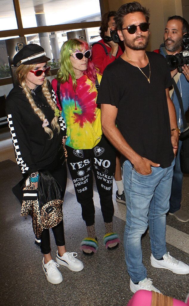 Bella Thorne y Scott Disick se reúnen en Los Ángeles y se toman de las