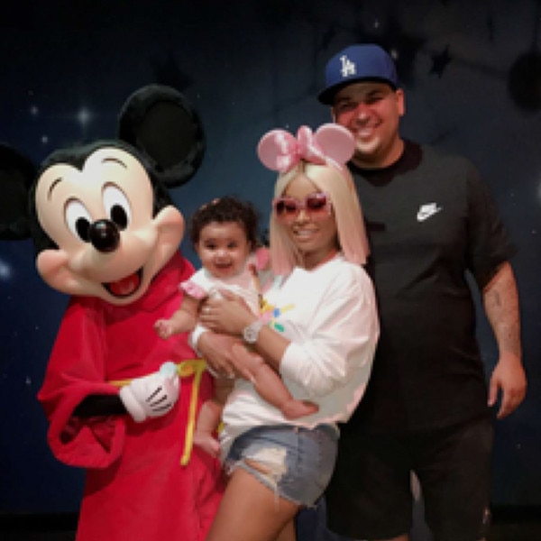 Rob Kardashian Reunites with Blac Chyna and Dream on Father's Day