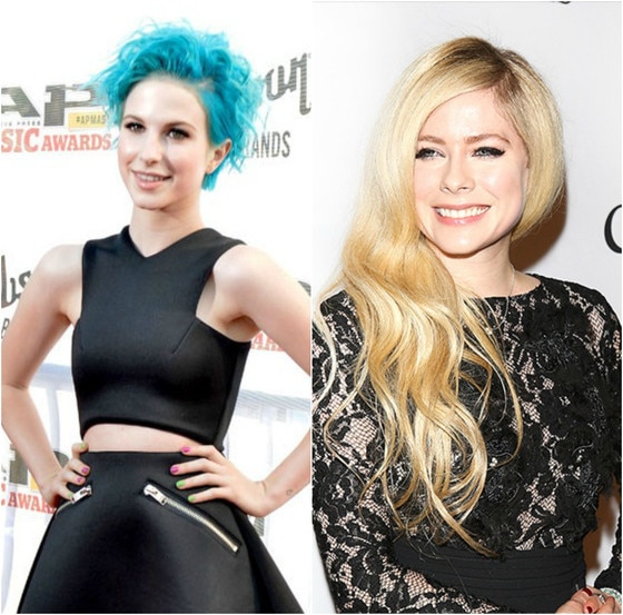 Hayley Williams, Avril Lavigne Hayley Williams, Avril Lavigne
