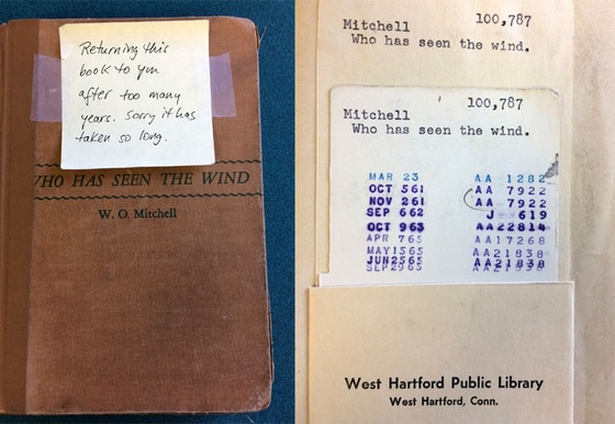 Leitor devolve livro com 52 anos de atraso Leitor devolve livro com 52 anos de atraso