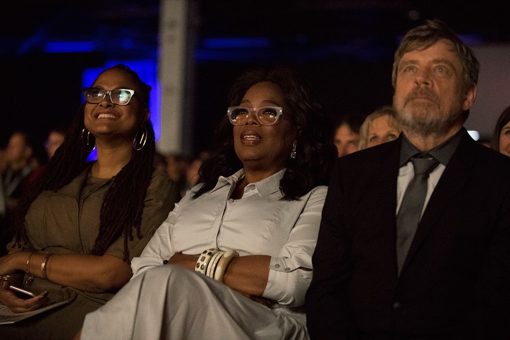 Ava DuVernay, Oprah Winfrey & Mark Hamill Ava DuVernay, Oprah Winfrey & Mark Hamill