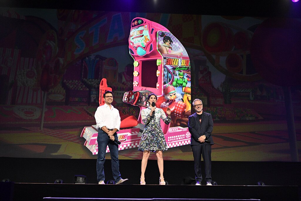 Phil Johnston, Sarah Silverman & Rich Moore Phil Johnston, Sarah Silverman & Rich Moore