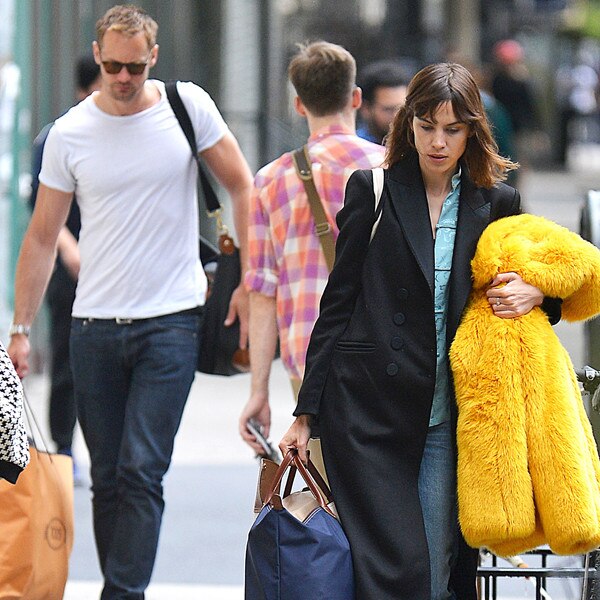 Alexander Skarsgård, de True Blood, e Alexa Chung terminam namoro