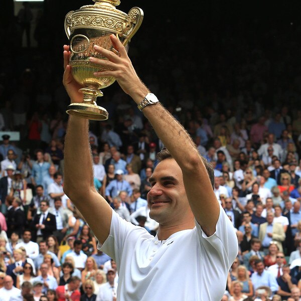 Roger Federer, Wimbledon Winner Roger Federer, Wimbledon Winner