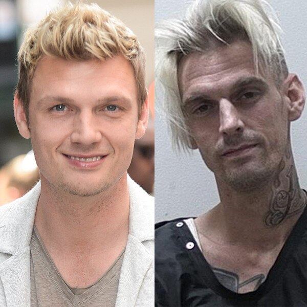 Nick Carter, Aaron Carter, DUI Arrest, Mug Shot, 2017 Nick Carter, Aaron Carter, DUI Arrest, Mug Shot, 2017