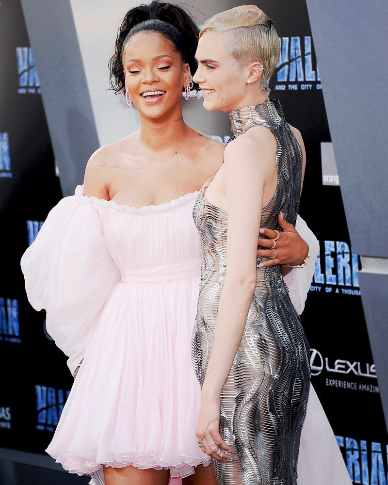 ESC: Rihanna, Cara Delevingne ESC: Rihanna, Cara Delevingne