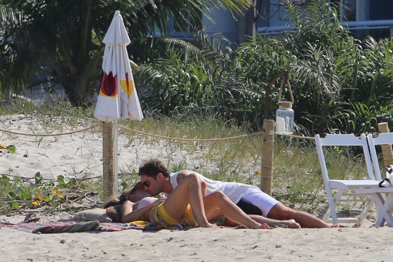 Ed Westwick, Jessica Michél Serfaty, Rio de Janeiro Ed Westwick, Jessica Michél Serfaty, Rio de Janeiro