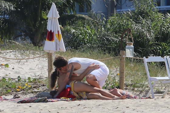 Ed Westwick, Jessica Michél Serfaty, Rio de Janeiro Ed Westwick, Jessica Michél Serfaty, Rio de Janeiro