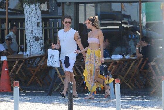 Ed Westwick, Jessica Michél Serfaty, Rio de Janeiro Ed Westwick, Jessica Michél Serfaty, Rio de Janeiro