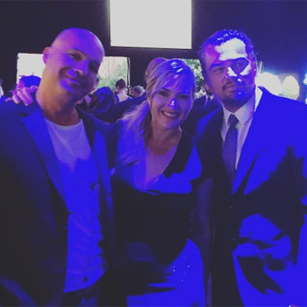 Leonardo DiCaprio Reunites With Kate Winslet and Billy Zane 