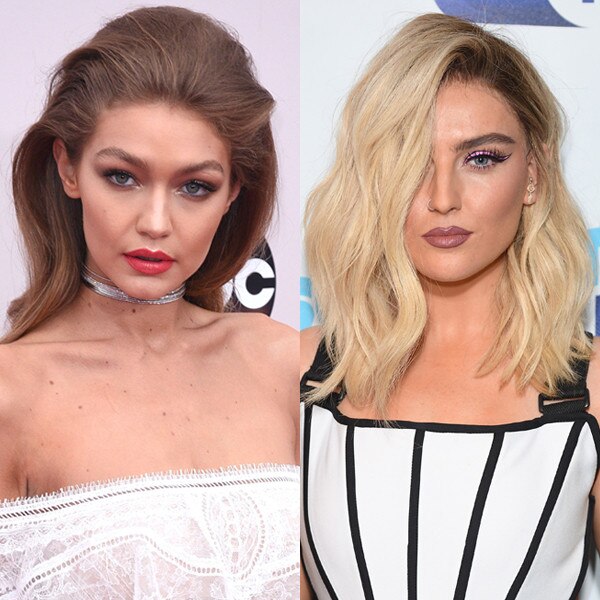 Gigi Hadid, Perrie Edwards Gigi Hadid, Perrie Edwards