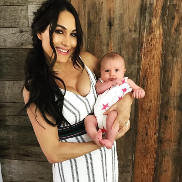 Brie Bella's LOL Breast Feeding Story: ''I Milked Myself Like a Cow!''