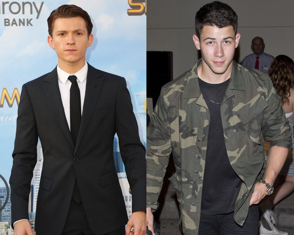 Tom Holland, Nick Jonas Tom Holland, Nick Jonas