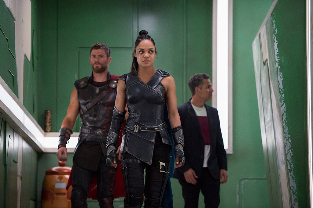 Valkyrie (Tessa Thompson), Thor (Chris Hemsworth) & Bruce Banner (Mark Ruffalo) Valkyrie (Tessa Thompson), Thor (Chris Hemsworth) & Bruce Banner (Mark Ruffalo)