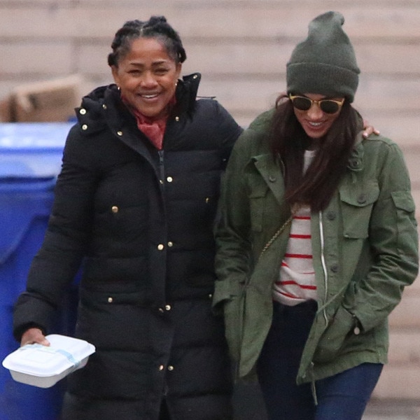 Meghan Markle Takes Mom Doria to London