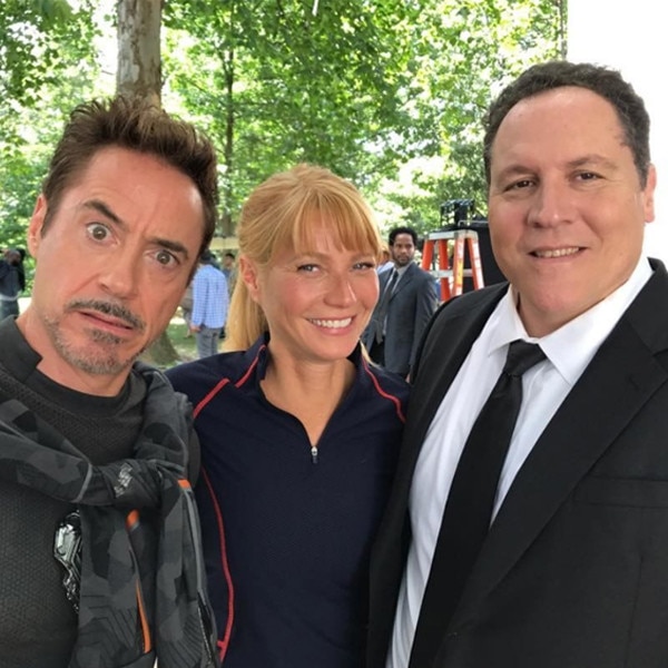 Robert Downey Jr., Gwyneth Paltrow, Jon Favreau, Avengers 4 Robert Downey Jr., Gwyneth Paltrow, Jon Favreau, Avengers 4