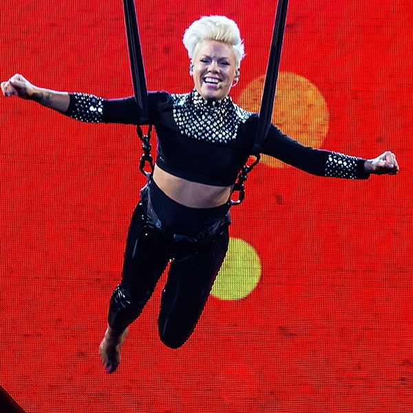 Pink's Wild Ride: How She Quite Literally Rose Above It All