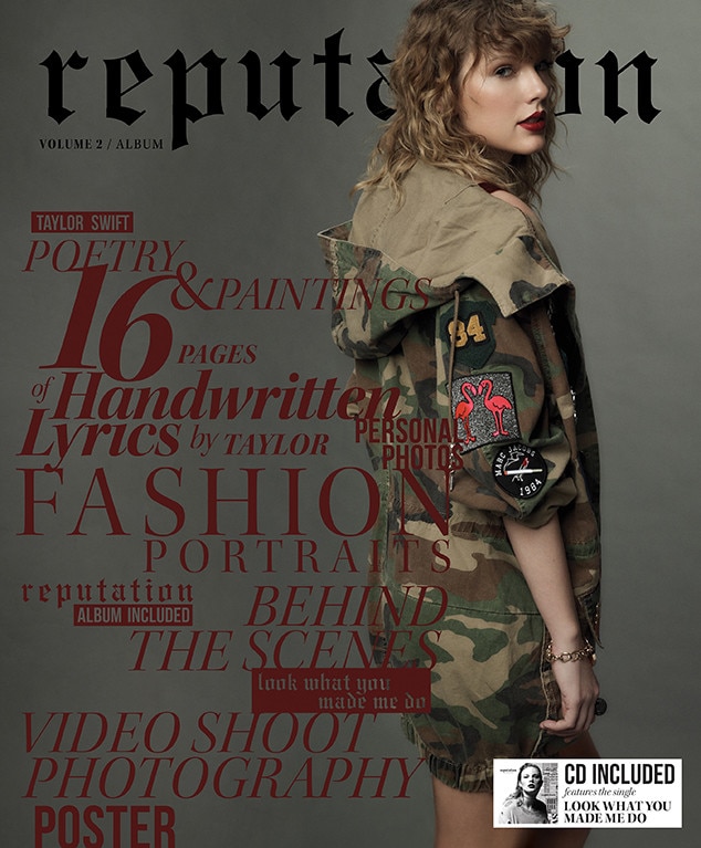 Taylor Swift Goes High Fashion For Reputation Magazine Covers E News