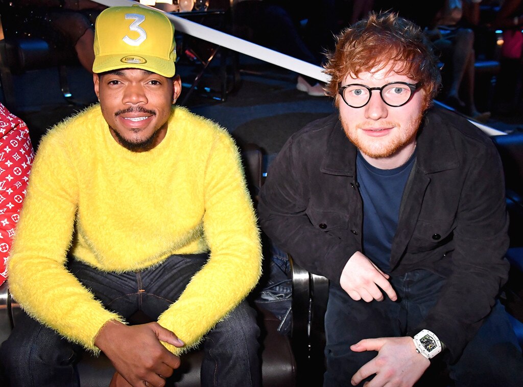 Ed Sheeran, Chance The Rapper, MTV Video Music Awards 2017