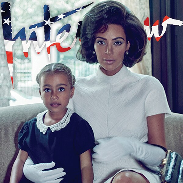 Kim Kardashian, North West, Interview Magazine Kim Kardashian, North West, Interview Magazine