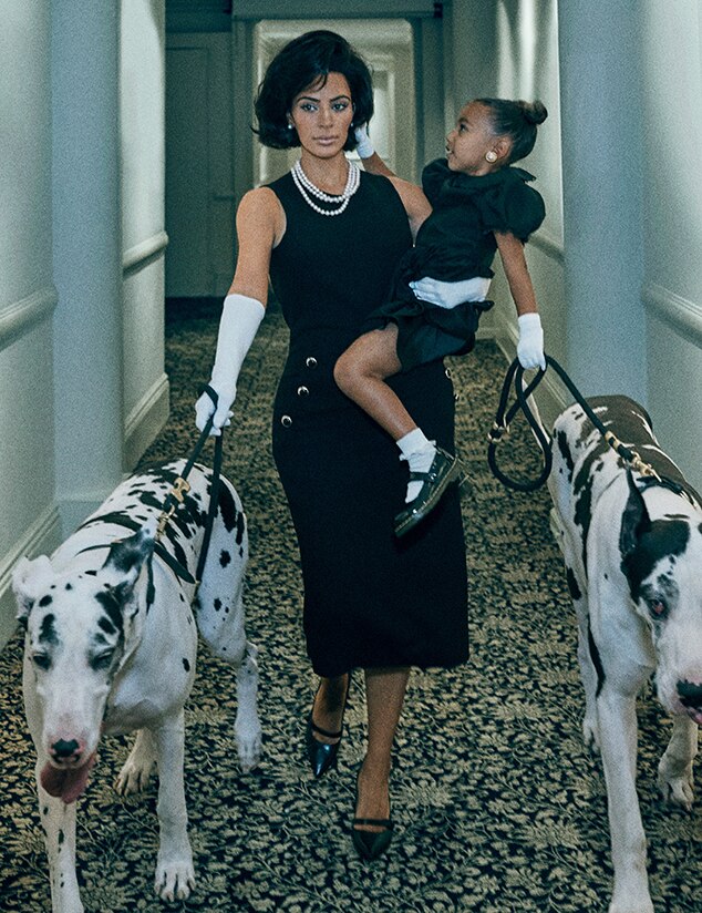 Kim Kardashian, North West, Interview Magazine Kim Kardashian, North West, Interview Magazine