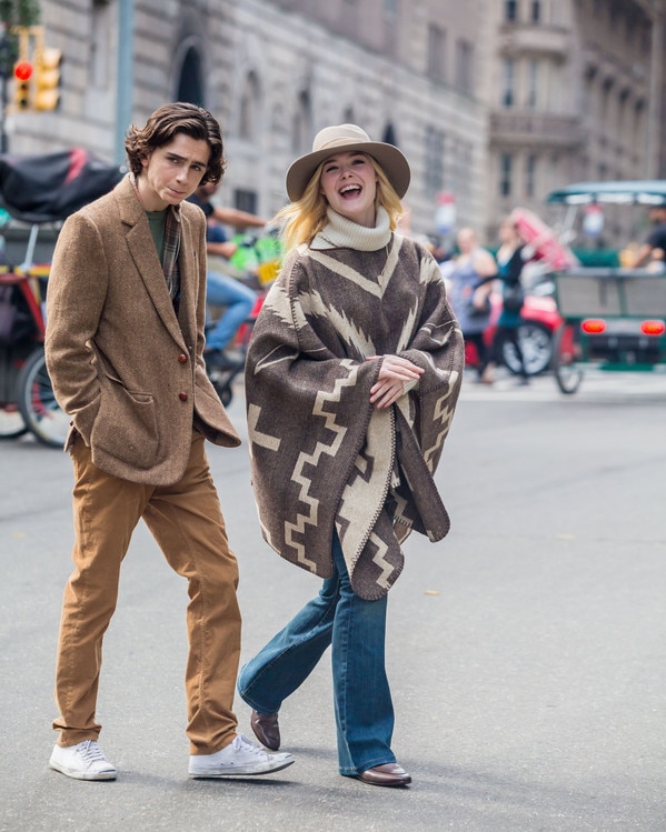 Timothee Chalamet, Elle Fanning 