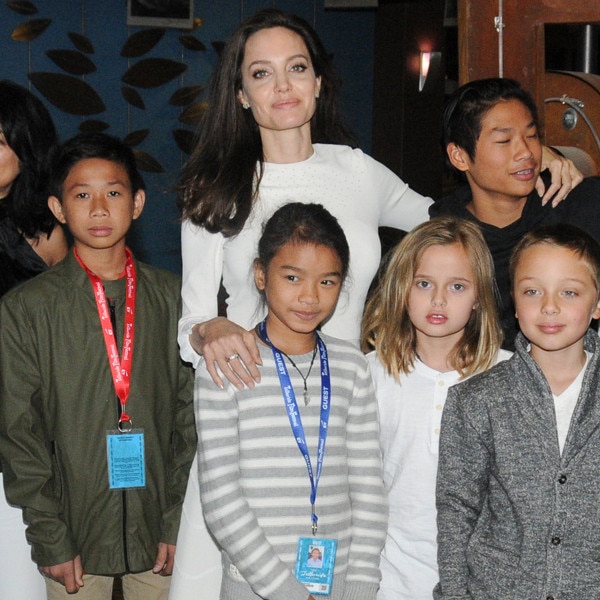 Angelina Jolie Brings Kids to Telluride Festival, Gets Warm Welcome