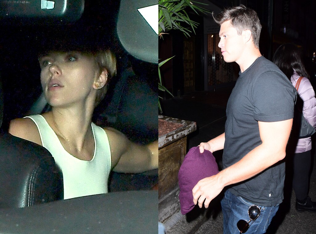 Scarlett Johansson, Colin Jost Scarlett Johansson, Colin Jost