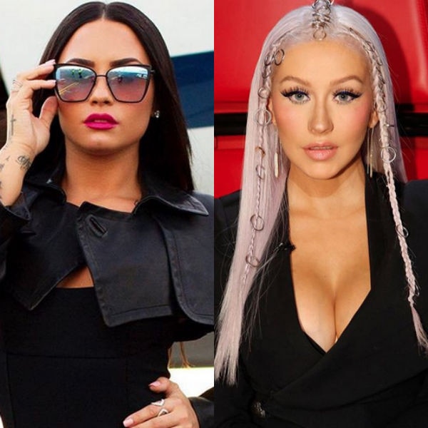 Demi Lovato, Christina Aguilera Demi Lovato, Christina Aguilera