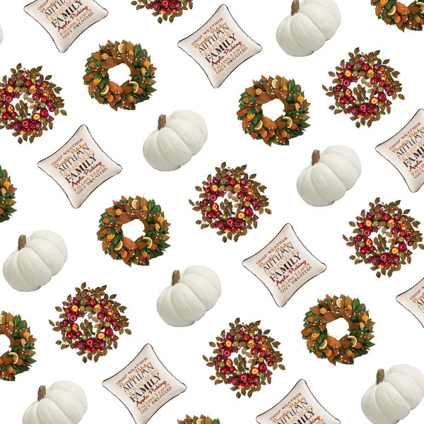 Fall Wreaths & Other Festive Decorations Under $100