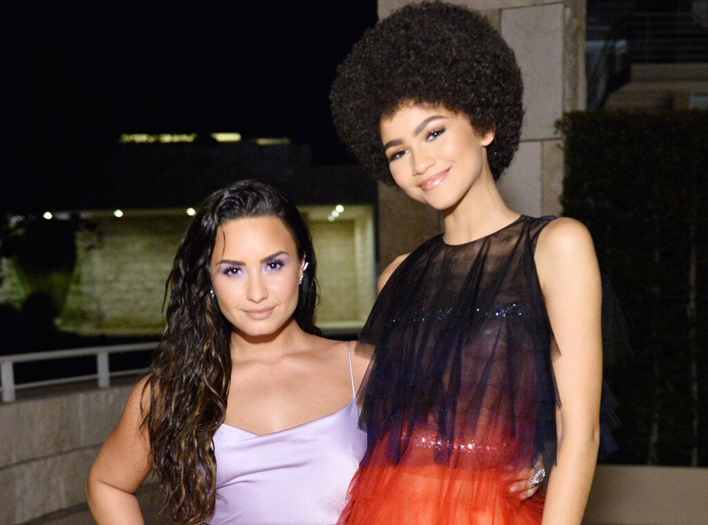 Demi Lovato, Zendaya, InStyle Awards Demi Lovato, Zendaya, InStyle Awards