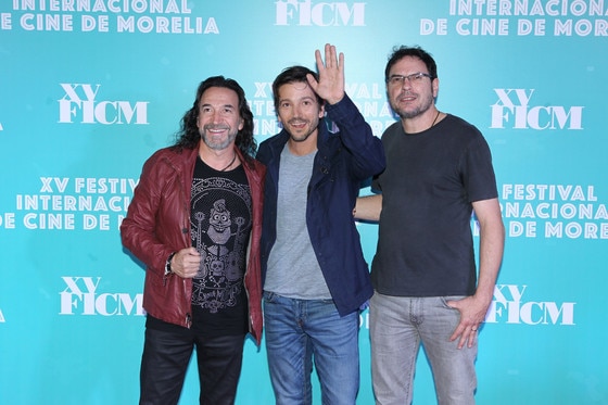 Diego Luna, Marco Antonio Solis El Buki, FICM 2017, Y tu mama tambien Diego Luna, Marco Antonio Solis El Buki, FICM 2017, Y tu mama tambien