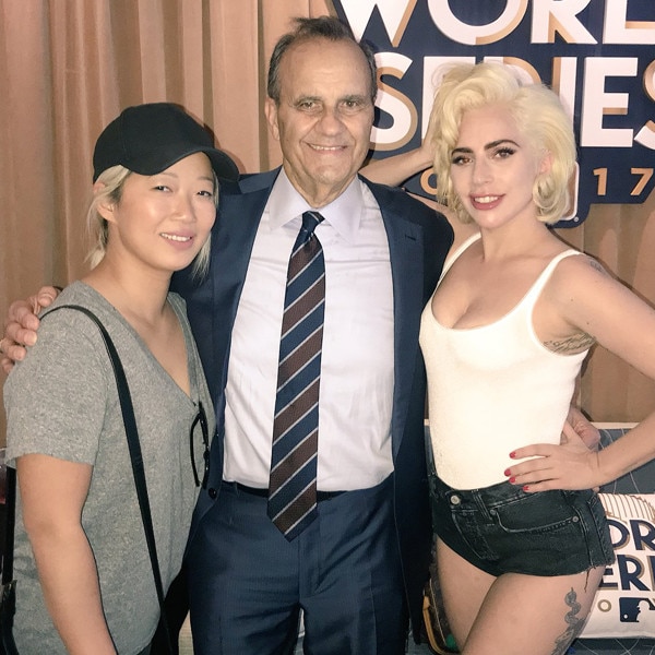 Lady Gaga, Rob Lowe and More Stars Attend the 2017 World Series