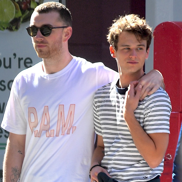 Sam Smith, Brandon Flynn Sam Smith, Brandon Flynn