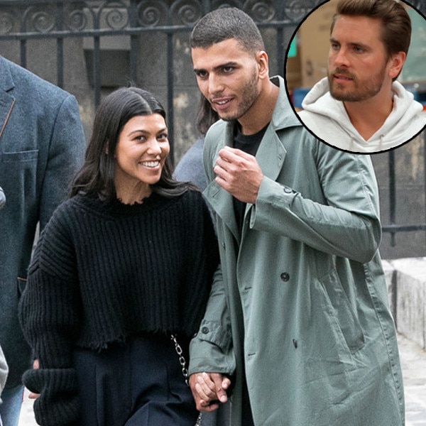 Kourtney Kardashian, Younes Bendjima, Scott Disick Kourtney Kardashian, Younes Bendjima, Scott Disick