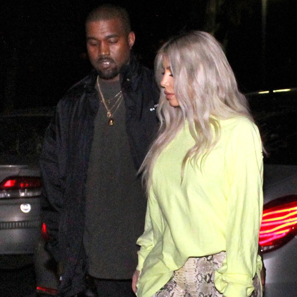 Kim & Kanye Enjoy Their First Date Night After Welcoming Chicago West